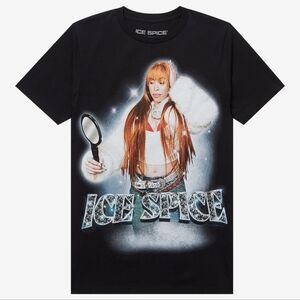 A3 Ice Spice Mirror Portrait T-Shirt Plus Size 3x